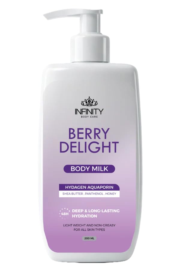 Infinity Body Milk Hydagen Berry Delight