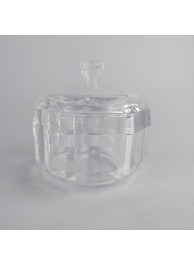 Transparent Unbreakable Acrylic Candy Jar with Lid