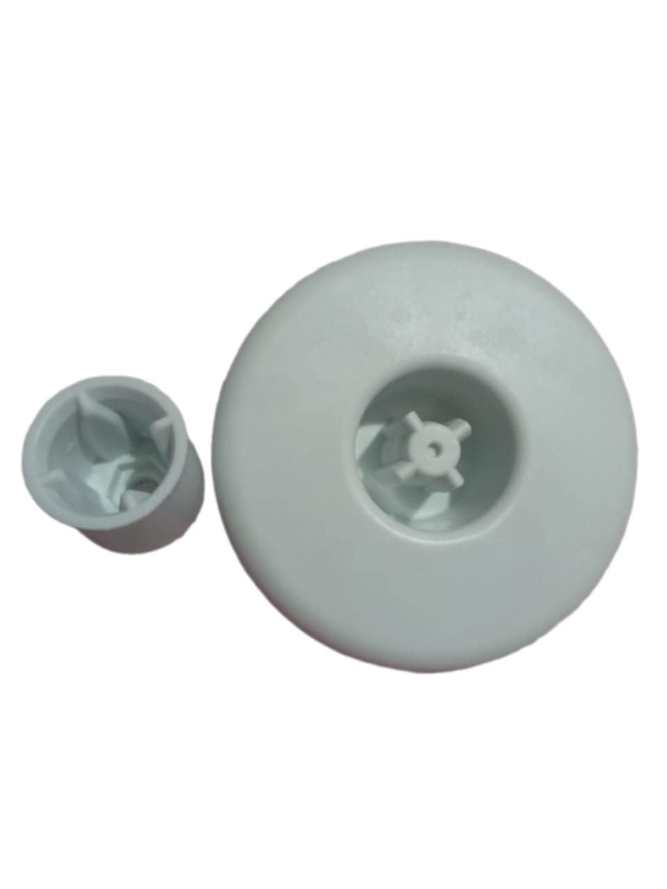 2pcs Blender Replacement Parts Set Compatible with Moulinex Logo Blender, Jug Gear and Motor Gear 400-450W
