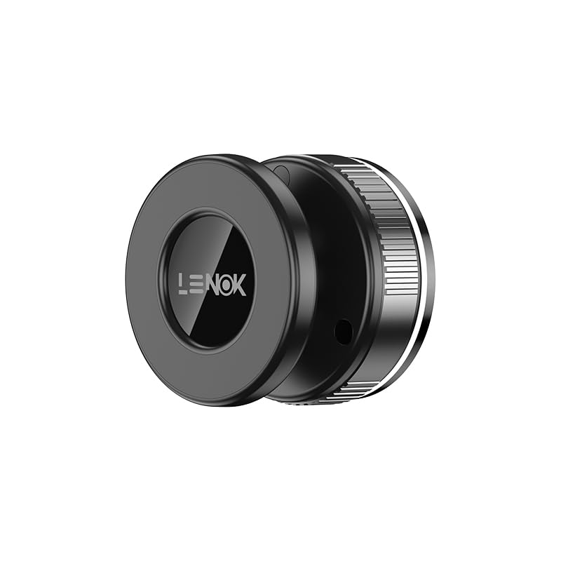 LENOK 360° adjustable Vacuum Magnetic Suction Cup Phone Mount, Adjustable Hands-Free Suction Cup Phone Holder for Car/Gym/Mirror/Smooth Surface, Compatible with iPhone Android and All Smartphones.