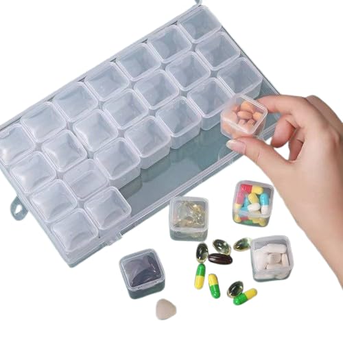 56 Compartments Multi-Functional Organizer Box for Precision Tools and Accessories with Secure Safety Locks (I)