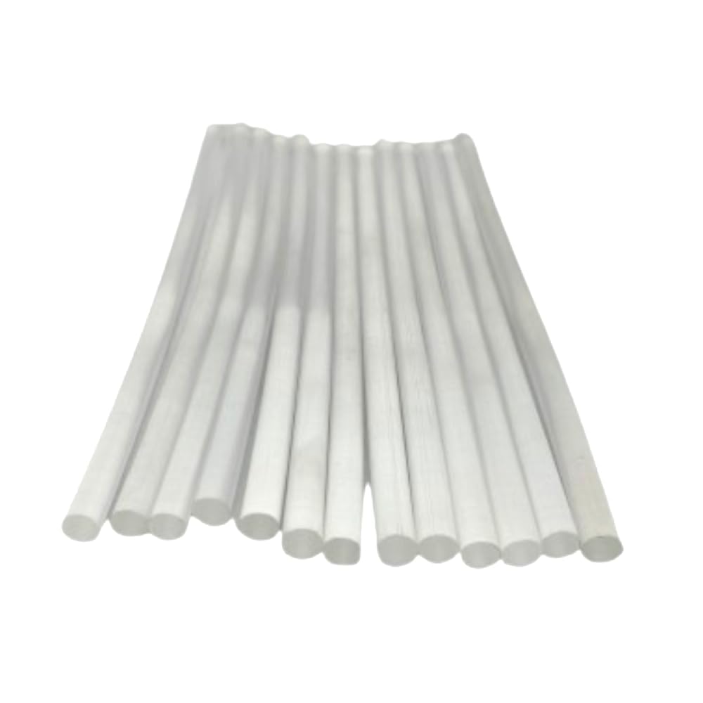 Glue Gun Sticks,Transparent Glue Sticks,12 Pcs Glue Sticks Set (7mm Thin Glue Gun Wax)