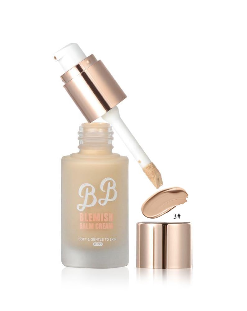 BB Cream Blemish Balm Foundation and Concealer, 26ml, Shade 3