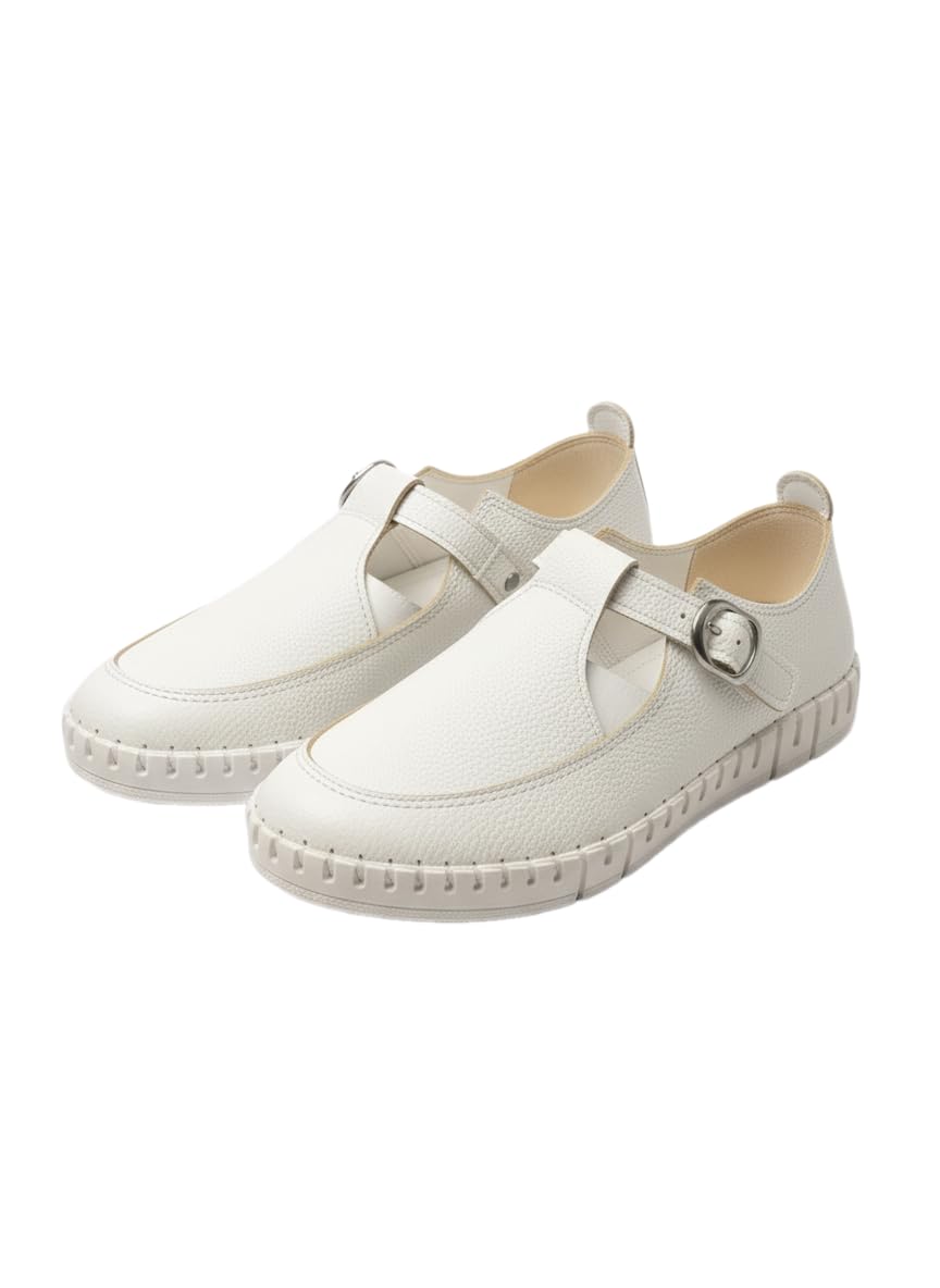 Women's Soft Leather Comfortable Shoes - Lightweight and Anti-Slip Flat - Practical and Stylish Bazem