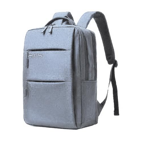 Energy Case® Bag Ps5 Backpack, working for Console Sony PlayStation5, for All Edition, Carrying Travel Bag Protective Ps5 Game Accessories, Multifunctional Storage Bag (Gray)