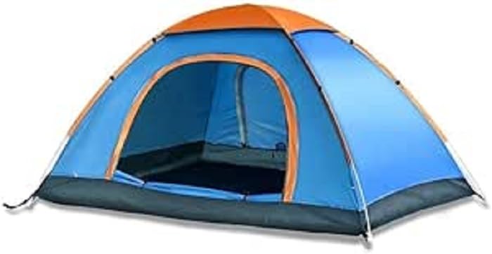 FROM H HOME 1066 Portable Waterproof 2 Person Dome Camping Tent, Polyester, Multicolor