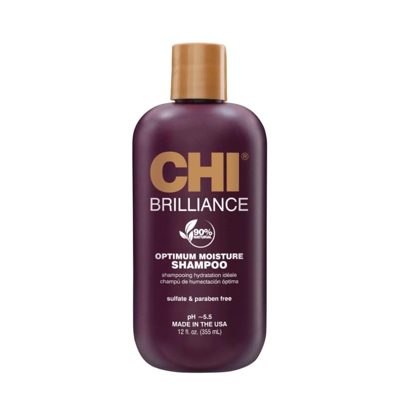 CHI Deep Brilliance Optimum Moisture Shampoo 355 ml