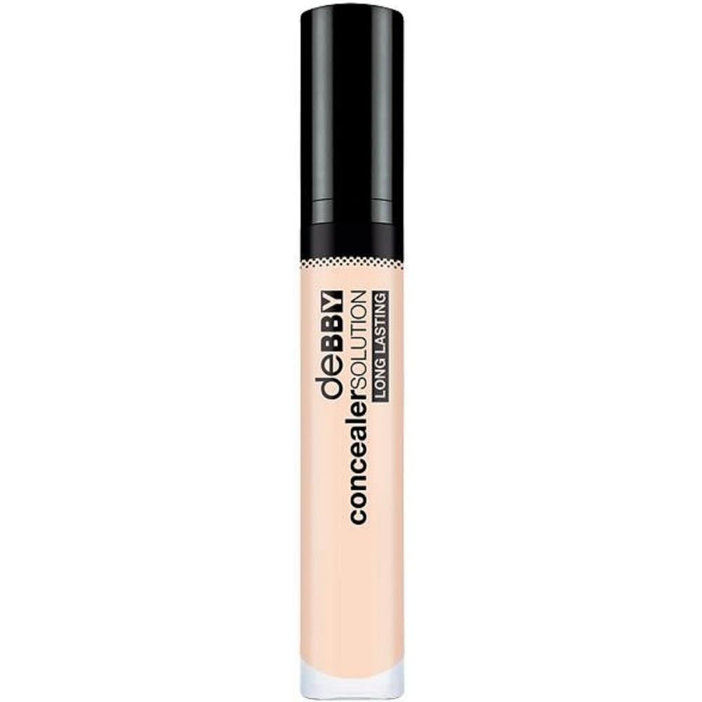 Debby Solution Long Lasting Concealer 5 ml, 0 Ivory