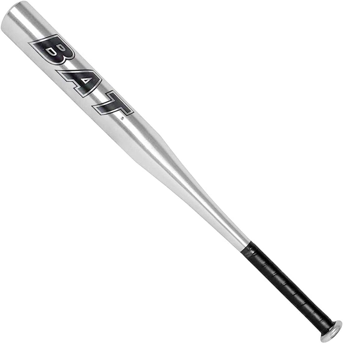 Quality Non-Slip Alloy Steel Baseball Bat Metal Baseball Stick (80CM) with Cover, Color May Vary (25" Alloy Steel Basebat)
