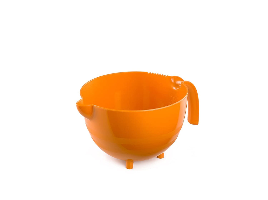M-Design Mixing Jug 2.5L - BPA Free - Dishwasher and Microwave Safe - Food Safe - Orange