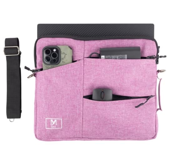Laptop Sleeve for Travel & School – Water Resistant Protective Sleeve with Lightweight Durable Design, Fits 15.6 Inch Laptop
