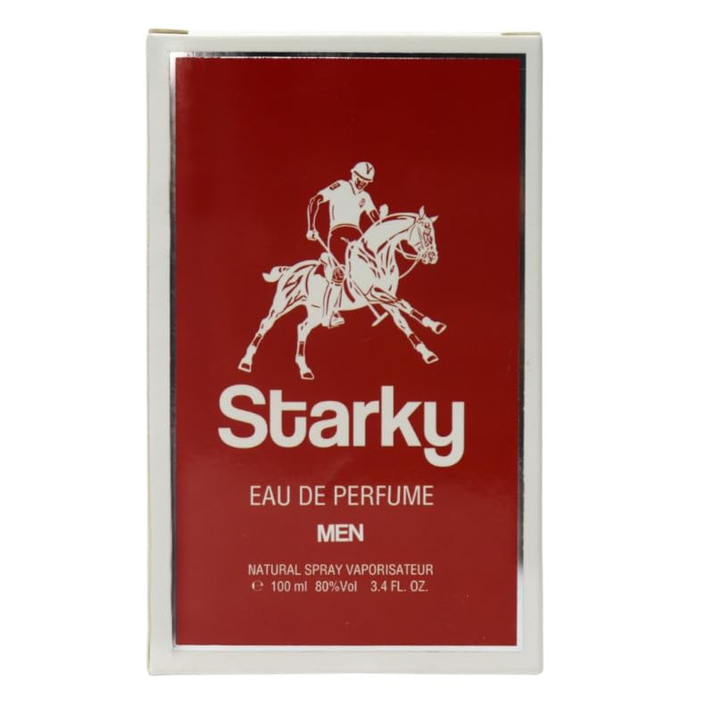 Starky Eau De Perfume Natural Spray Vaporisateur For Men-Red-100ml