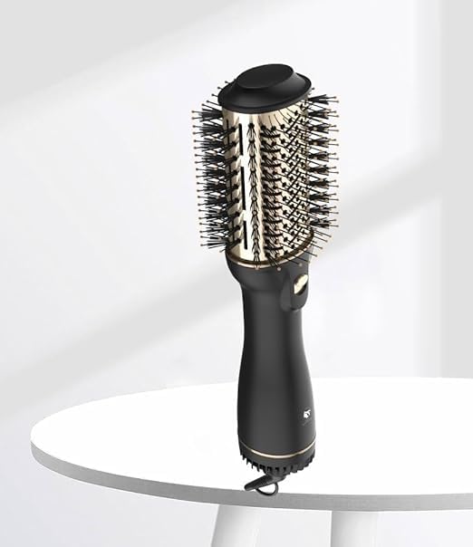 Home Gold HG-1914 Hair Styler 1200 Blow Dryer Brush, Black, 1200.0 Watts