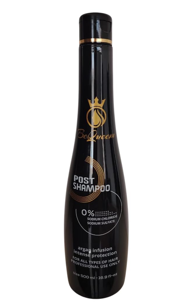 BE QUEEN hydrating keratin post shampoo sulfate free 500ml