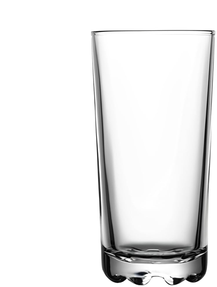Portal Durable Transparent Drinking Glass for Water, Juice, Cocktails & Beverages – Elegant Tall Glassware for Home & Restaurants, (1 Pcs)