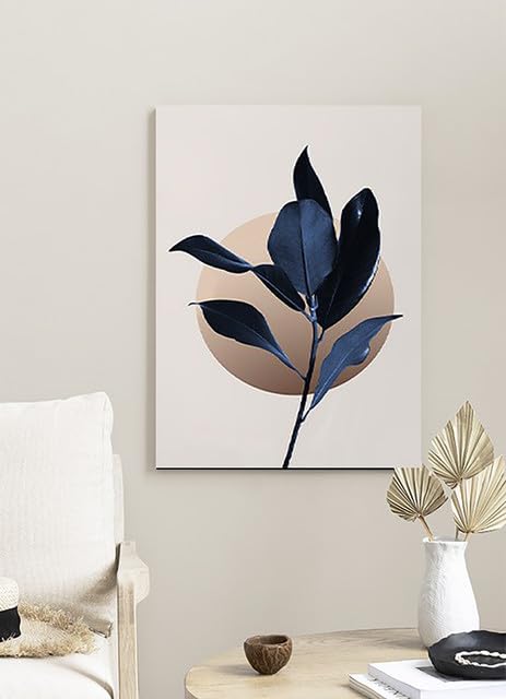 Modern Wall Art 1 Piece 30x40 cm 30mm Thick – Digital Print + UV Protection Film Against Scratches and Fade – Nail Free Self Adhesive – Elegant Wall Decor for Home, Office & Gifts (1014)