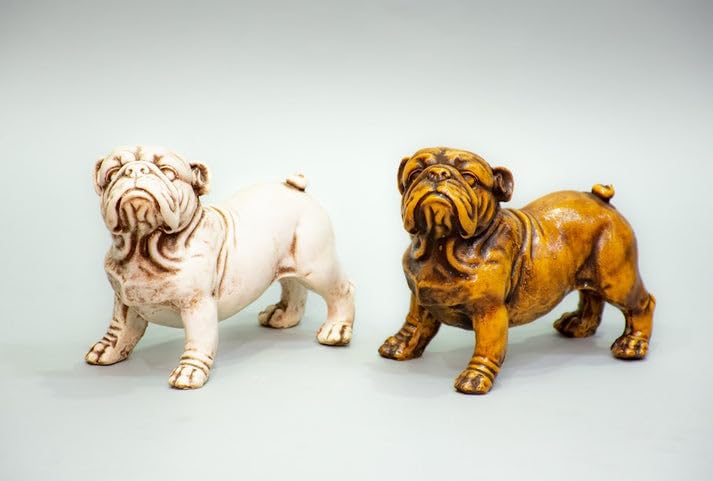 Bulldog Figurine (Brown)