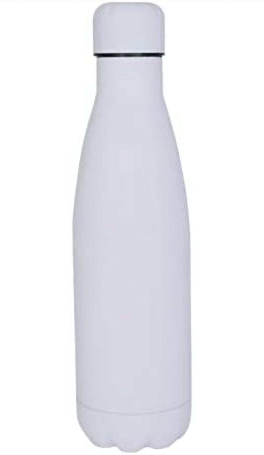 Downtown 500ml Stainless Steel Water Bottle, Double-Wall Vacuum Insulated Thermal Flask for Hot and Cold Drinks, Metallic Reusable Bottle for Gym, Work and Outdoor Hydration Needs