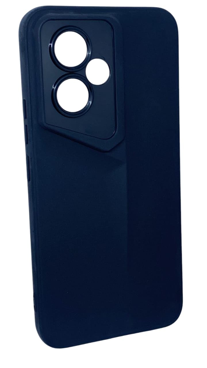 Honor 400 Solid Silicone Case Cover Youth New And Premium Material Shockproof Case From 3mara store (Black)