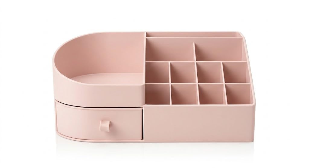 Multi-Purpose Makeup Organizer – Stylish Cosmetic Storage Box for Beauty Essentials & Accessories
