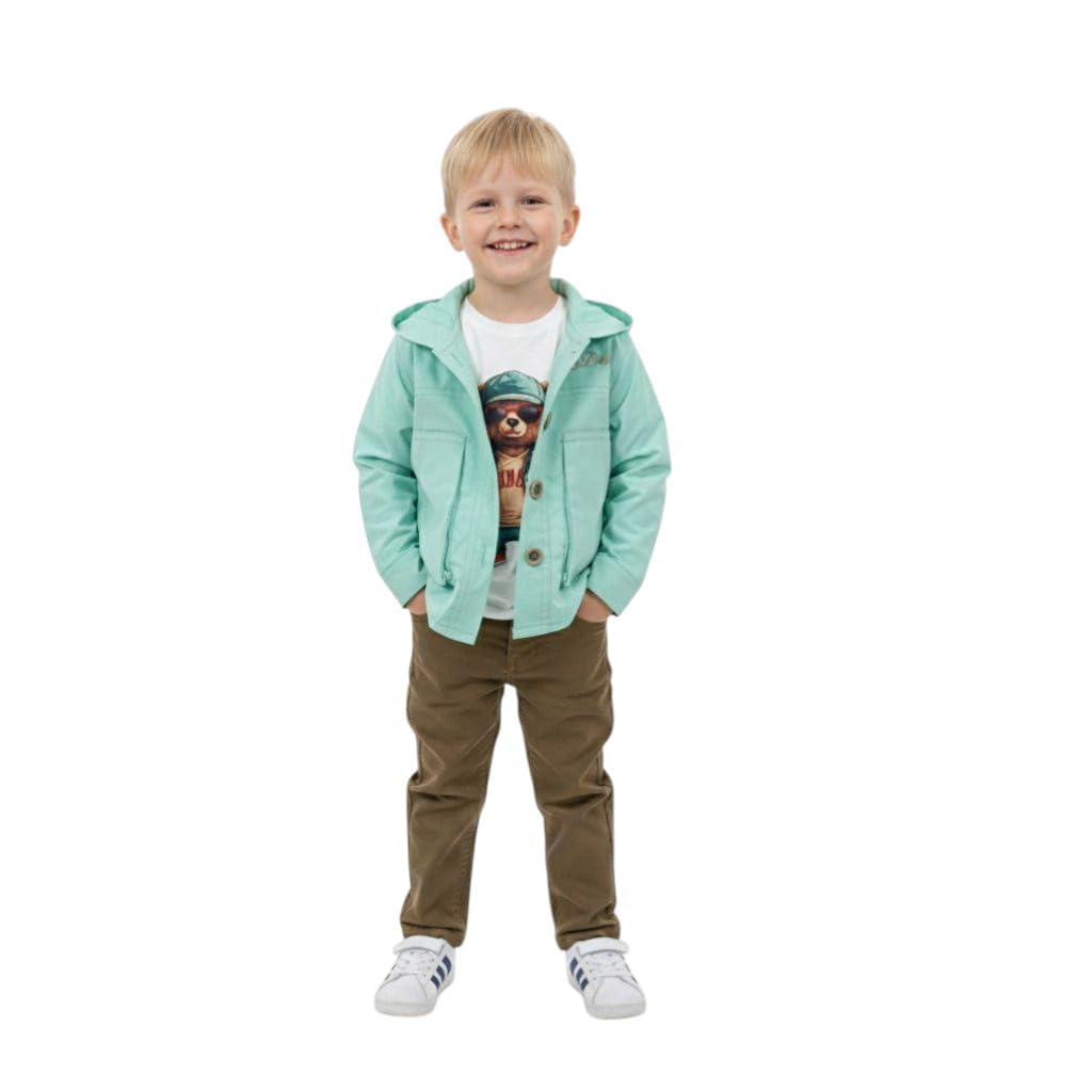 My BaBy Graphic 3-Piece Outfit Set for Boys - Multicolor