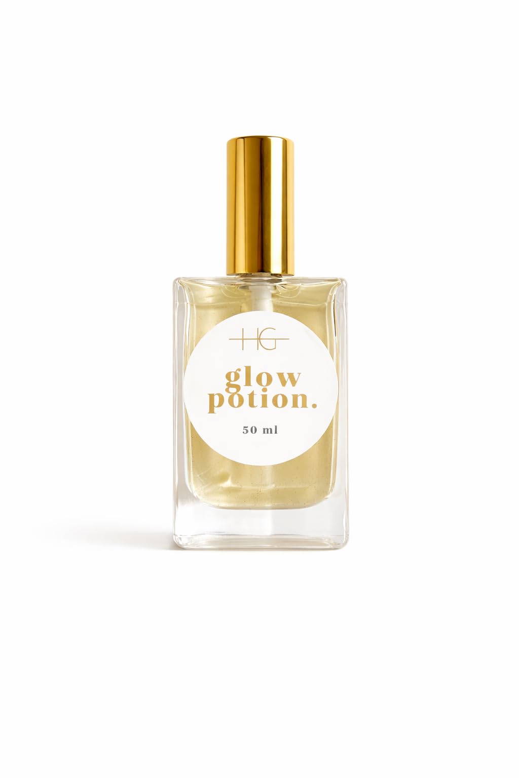 HG Glow Potion Multifunctional Dry Oil – Honey, Hyaluronic Acid, Retinol & 10+ Botanical Oils | Face, Body & Hair Treatment | Nourishing, Brightening & Non-Greasy | 50 ml