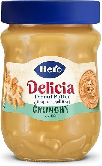 Hero Delicia Crunchy Peanut Butter 300gm