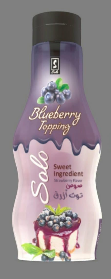 Solo syrup blue berry 250gm