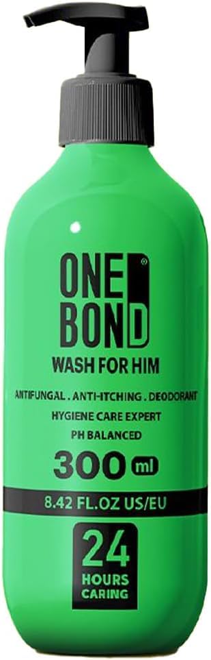 One Bond Sensitive Area Wash For Men,Green, 300Ml