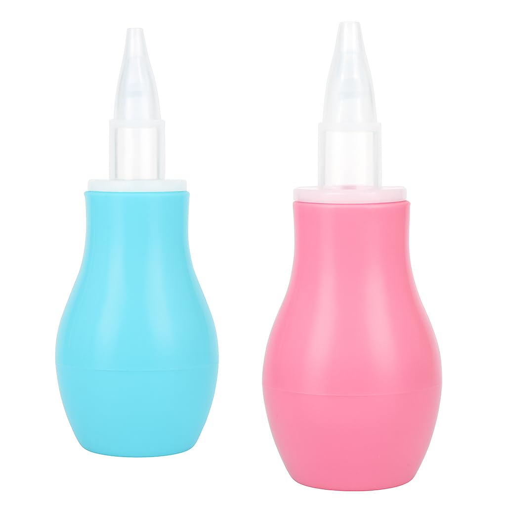 Grace Nasal Aspirator Without Tube Safe and Gentle Baby Nose Cleaner, Easy to Use Mucus Remover for Infants and Toddlers