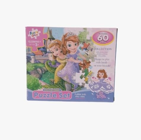Next Store 60 Piece Puzzle for Kids, Fun Design with Loved Characters, Brain and Creativity, Compatible with Puzzle and Assembly, Perfect Gift for Kids to Enhance Thinking and Focus.