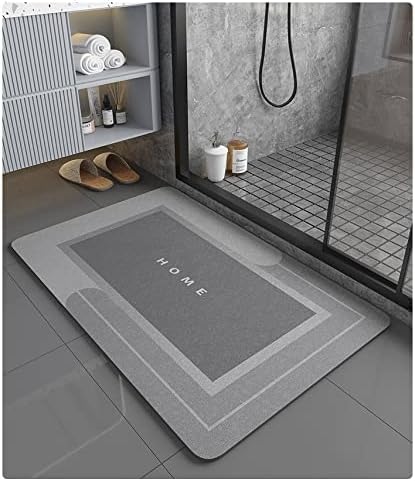 Non-slip rubber bath mat, absorbs shocks, compressed rubber material that absorbs water