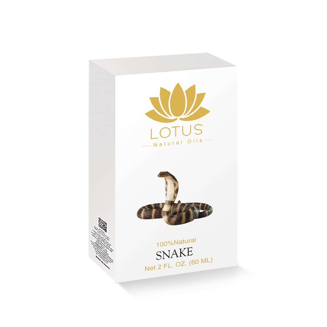 Lotus natural snake oil with dropper 100% natural-60 ml