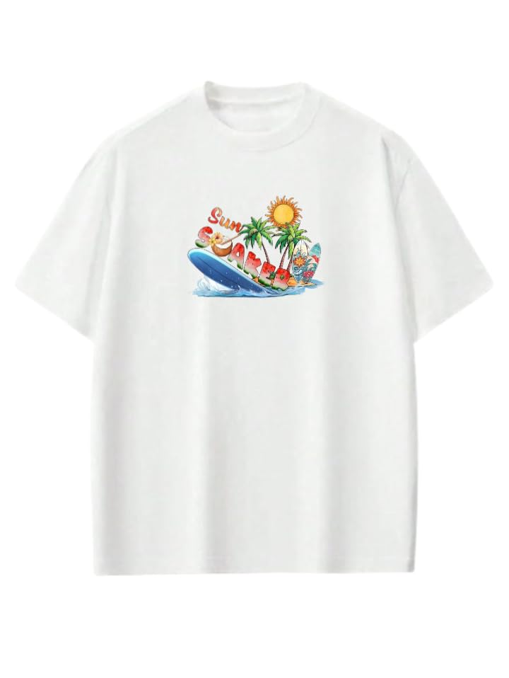 Sammer Vbes T-shirt White لوح ركوب الأمواج 4