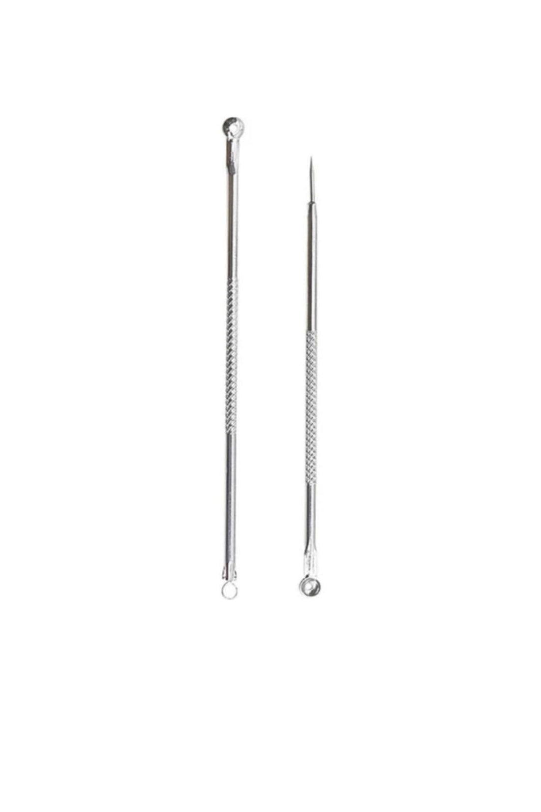 Nopatia Acne Blackhead Remover Tool Kit - Stainless Steel Pimple Extractor Tweezers - Professional Skin Cleansing Kit for Facial Care and Precision Impurities Removal