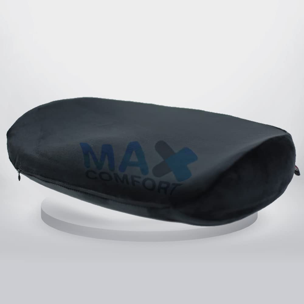 Comfort Memory Foam Medical Seat Cushion for Office Car Home Chair - Black