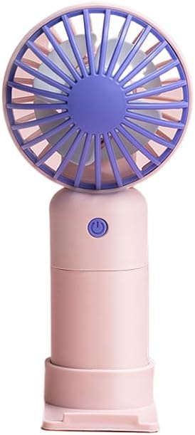 Portable Handheld Fan Mini Personal Rechargeable Hand Cooling, Student Desktop Silent Outdoor Gift,Speed for Travel, Office, Room