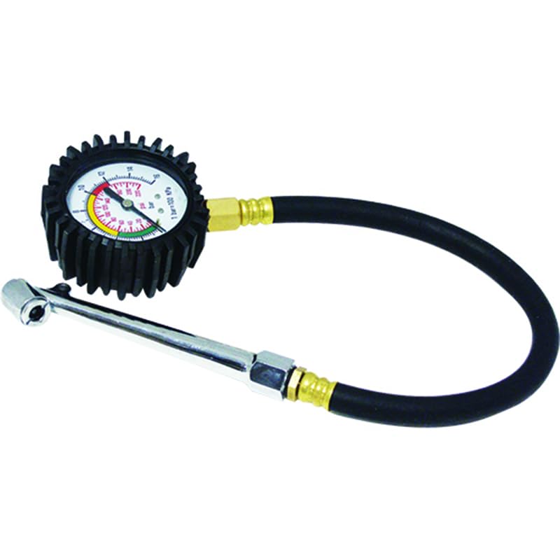 220 PSI 16 Bar Tire Pressure Gauge with 38cm/15" Flexible Air Hose, Digital Pressure Gauge for Car, Motorcycle, Car Tire Measuring Tool