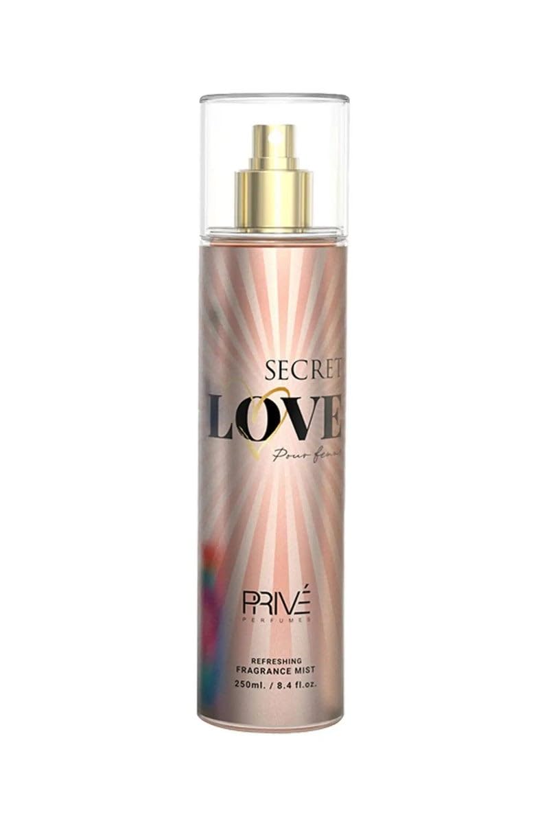 Secret Love Refreshing Fragrance Mist For Women - 250 ML