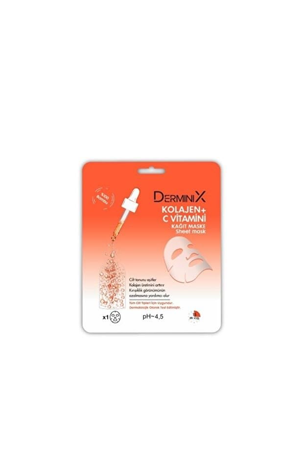 Derminix Collagen + Vitamin C Sheet Mask 25 g