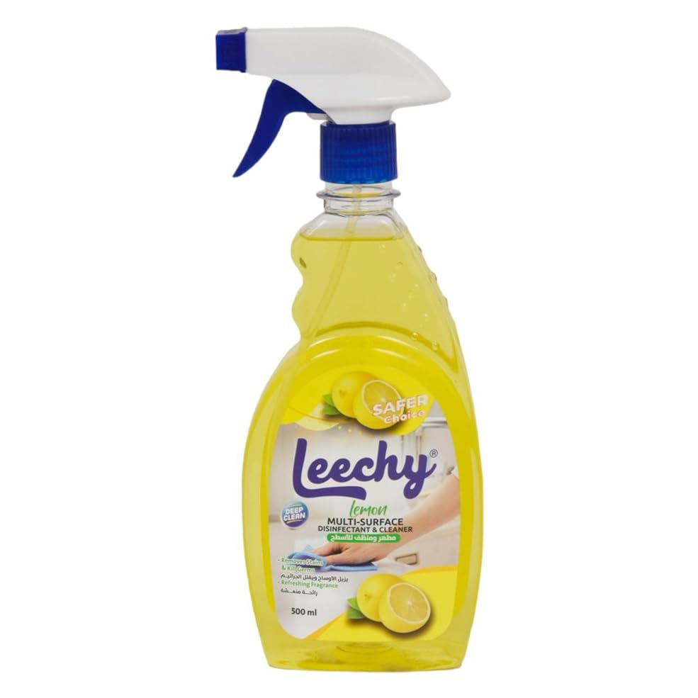Leechy Lemon Surface Cleaner And Disinfectant Spray 500 ml