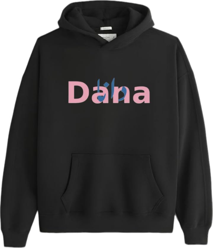 Dana Hoodie back Black