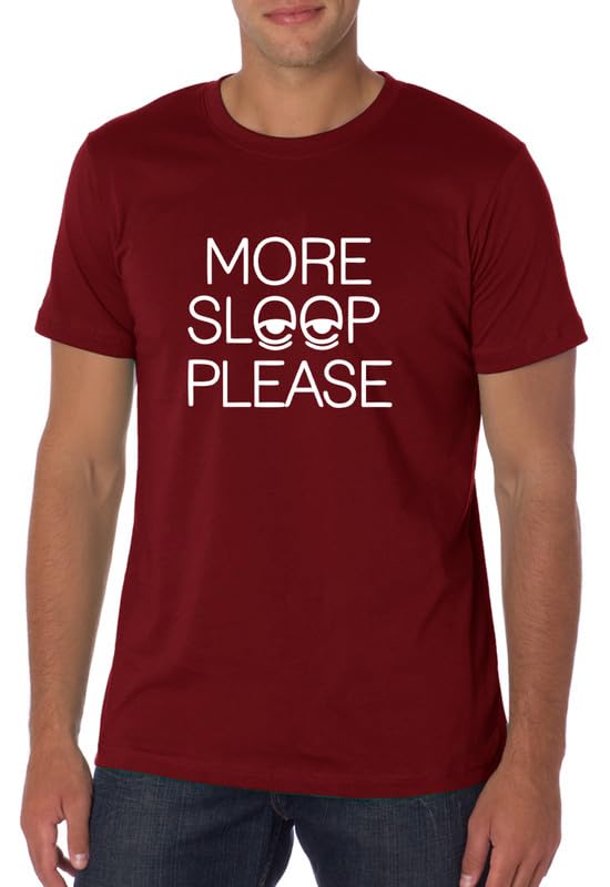 Print Online Men T-Shirt X-Large Maroon 602N0