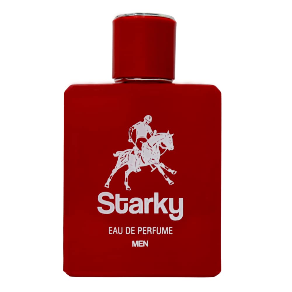 Starky Eau De Perfume Natural Spray Vaporisateur For Men 100ml-Red