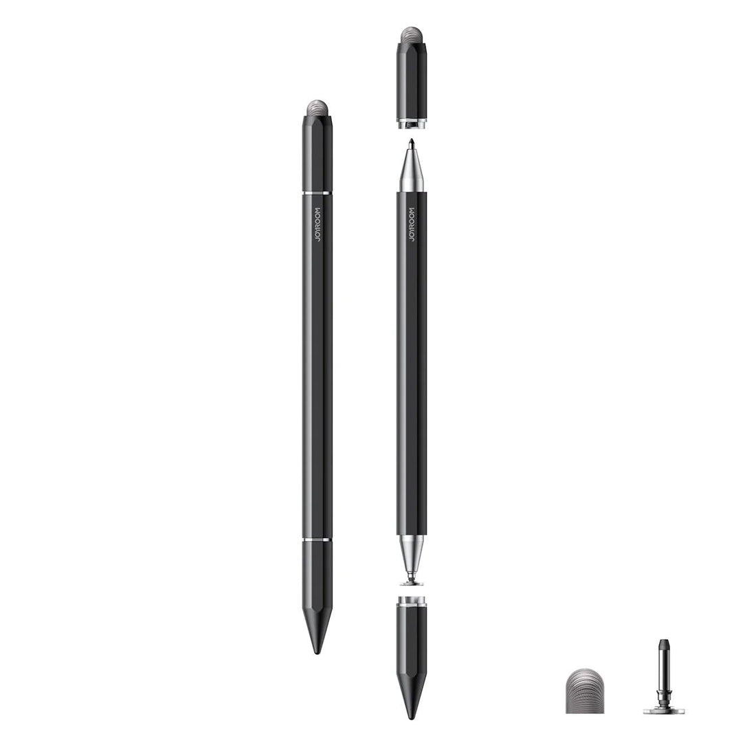 JOYROOM JR-BP561 Stylus Pen Passive 3-in-1 Magnetic Capacitive Pencil for Tablets Smartphones -Black