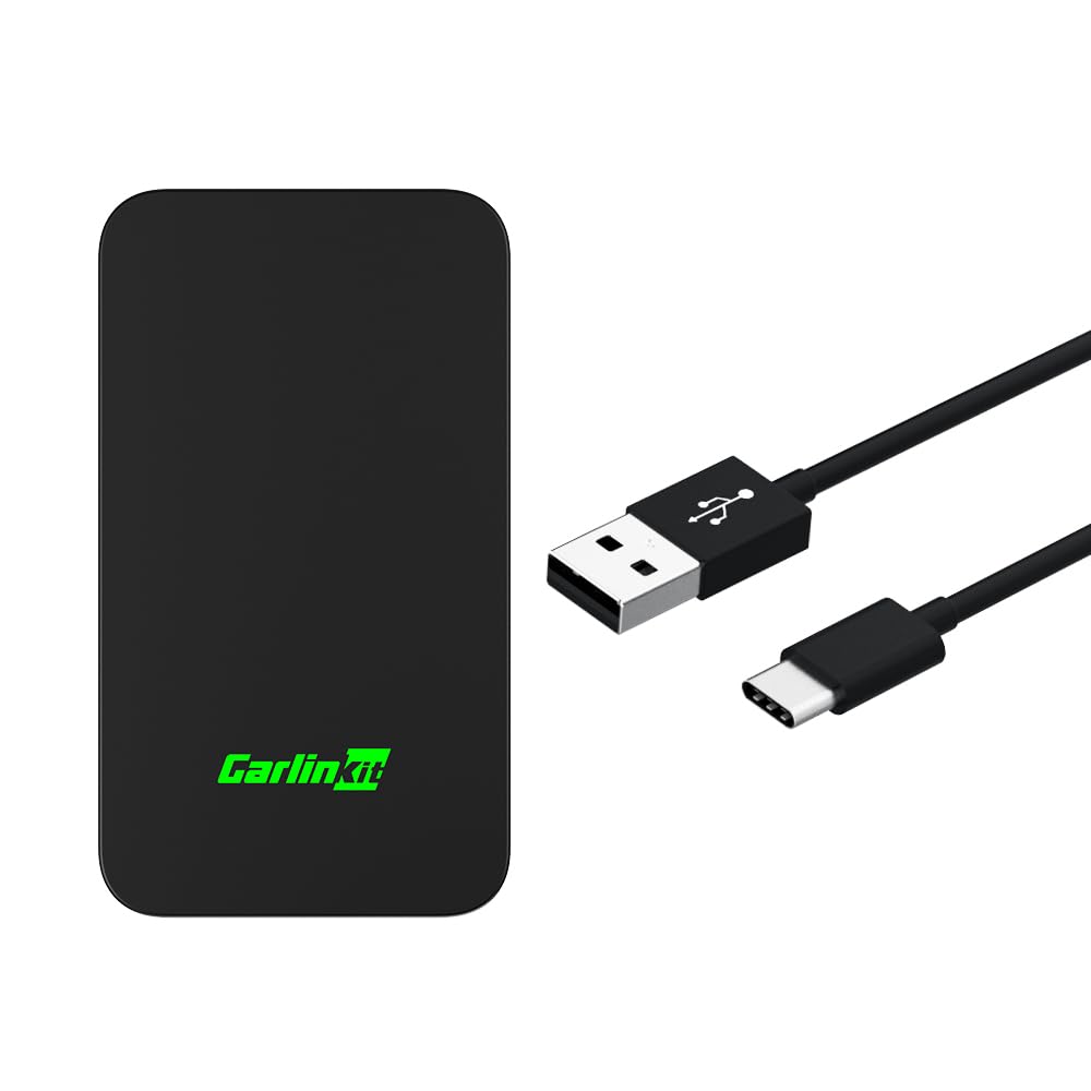 Carlinkit 5.0 2air Wireless CarPlay & Android Auto Wireless Adapter,2 in 1 wireless Adapter for Factory Wired CarPlay and Android Auto Cars,Plug and Play,5GHz WIFI automatic connection