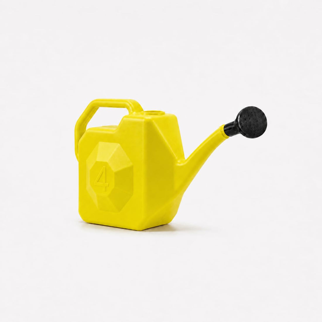 Watering Pot 4L Long Nozzle for Precision Watering – Plant Watering Can for Garden, Balcony, Home Farming – Handy Watering Gallon for Flowers, Herbs, Seedlings, Indoor & Outdoor Plants (Yellow)