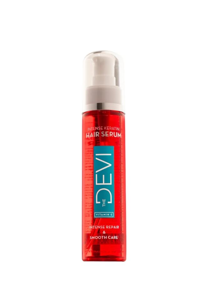 DEVI Intense Keratin Hair Serum, Vitamin E, Smooth Care, Frizz Control, 100ml