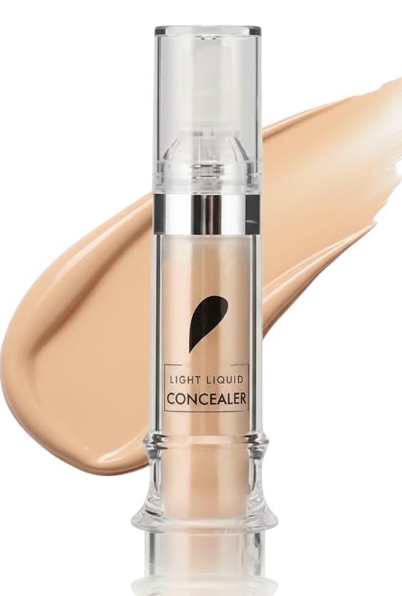 Full Cover Liquid Concealer, Infallible Waterproof Matte Concealer, Makeup Foundation Concealing Cream, Facial Blemish Concealer for Dark Circles, Acne, Spots, Redness #HONY
