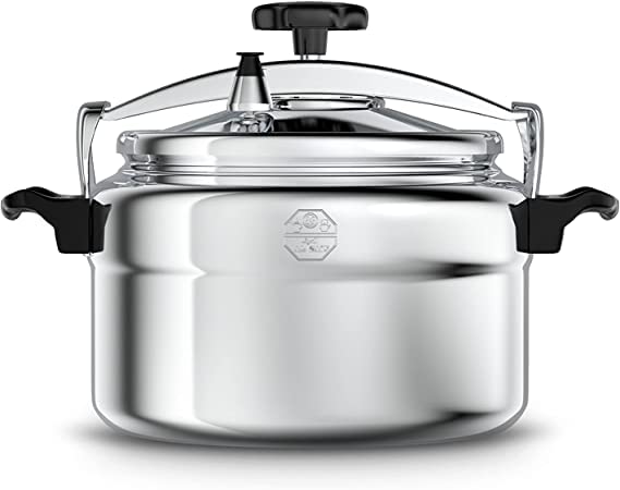 Al Saif Aluminum Pressure Cooker Color: Silver, Size: 3 Liter